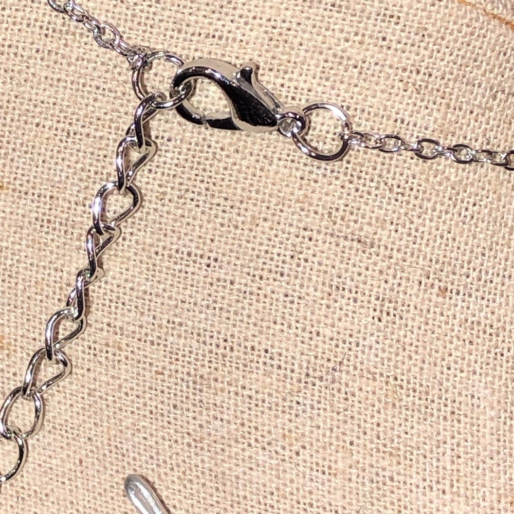 ✨NWT✨ Hello Kitty 925 Silver Plated Sparkling Pendant Necklace - Picture 7 of 13